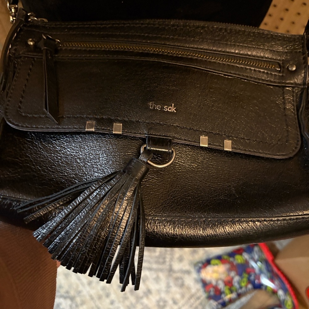 The‎ Sak Black Crossbody